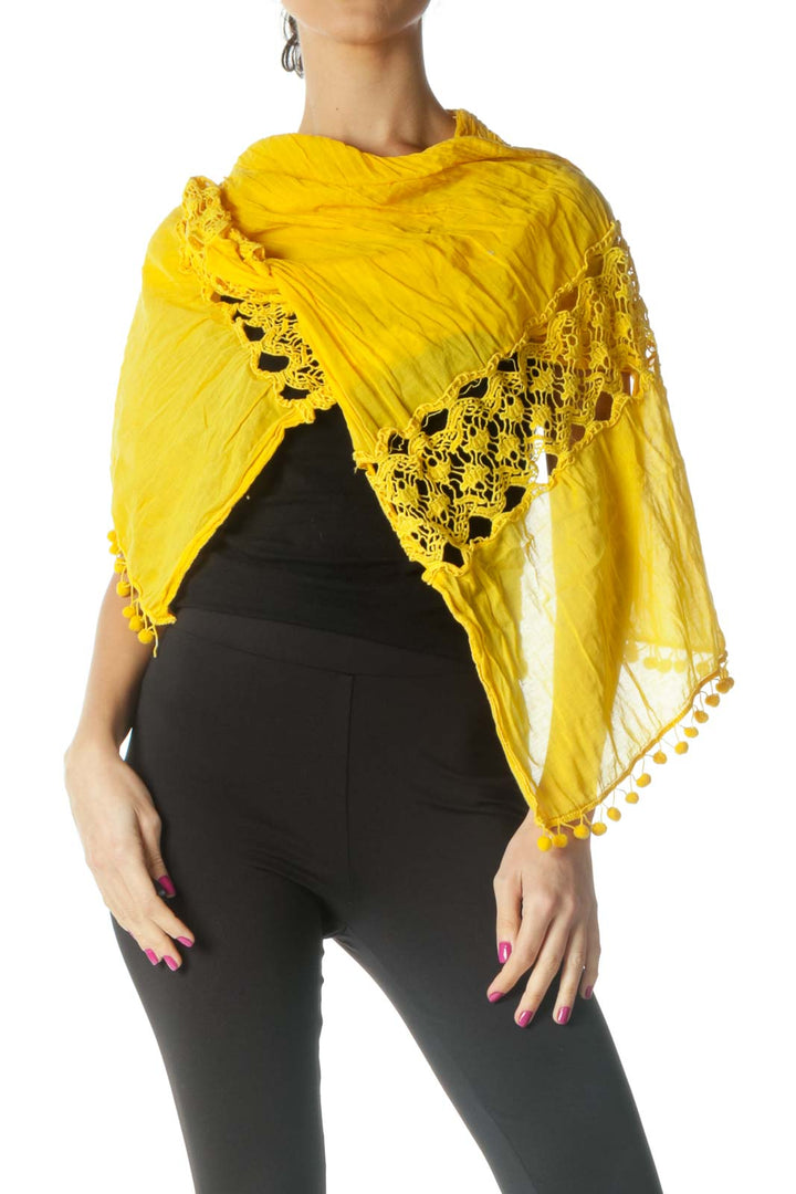 Yellow Lace Shawl