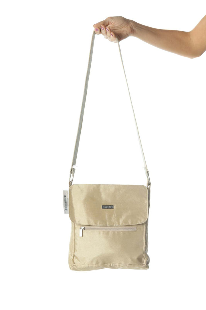 Beige Crossbody Bag