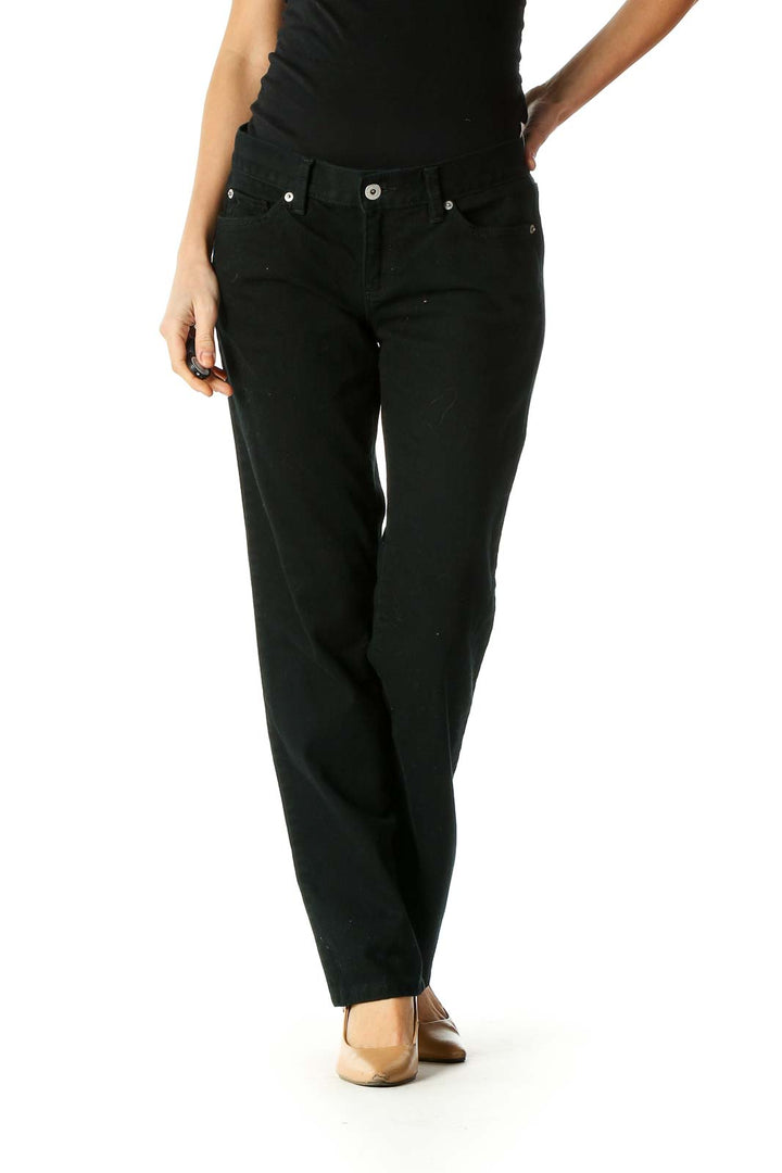 Black Casual Skinny Jeans