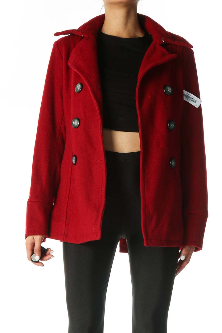 Red Peacoat