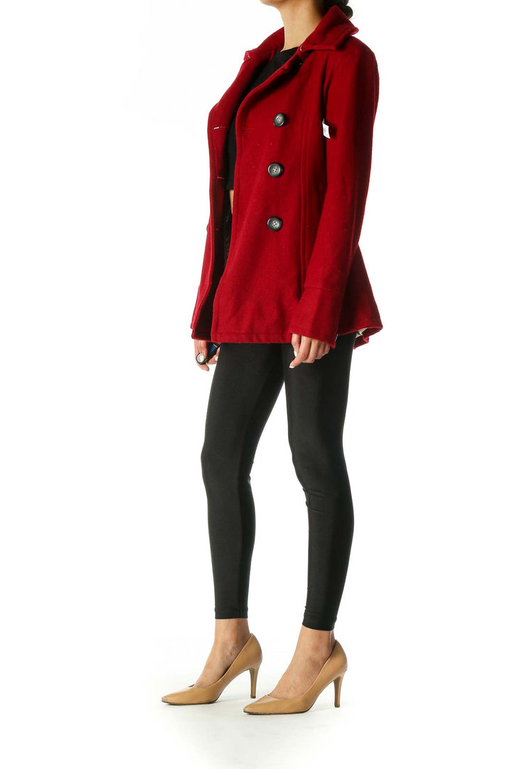 Red Peacoat