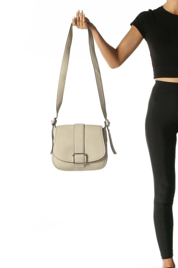 Beige Crossbody Bag