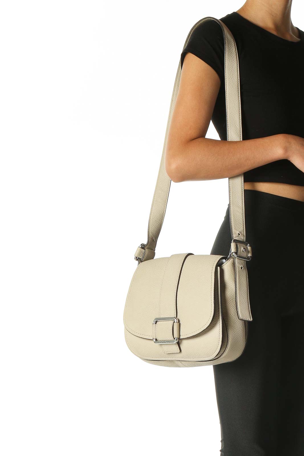 Beige Crossbody Bag