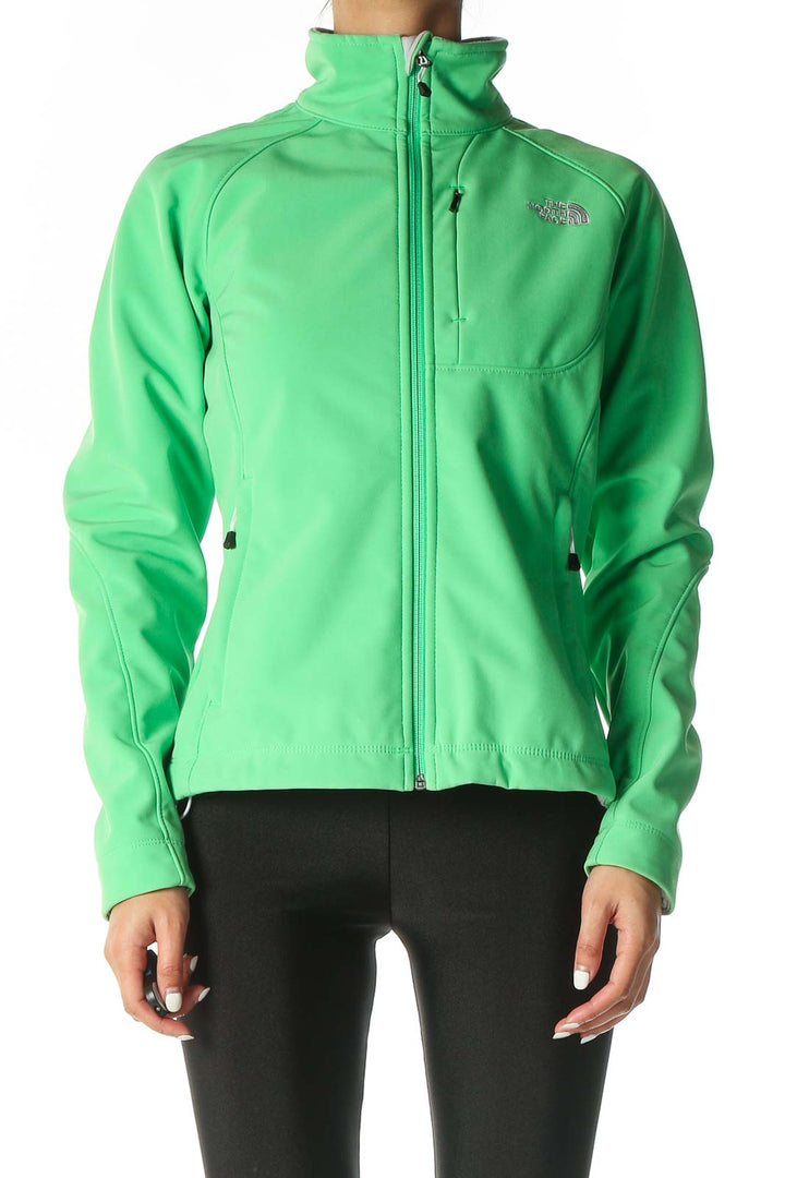 Green Windbreaker Jacket