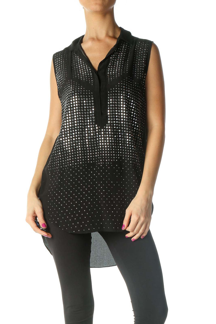 Black Sequin Tunic