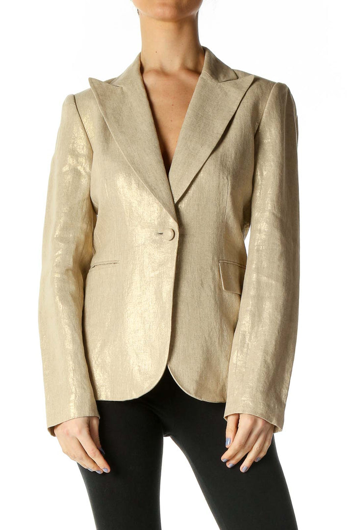 Beige Blazer