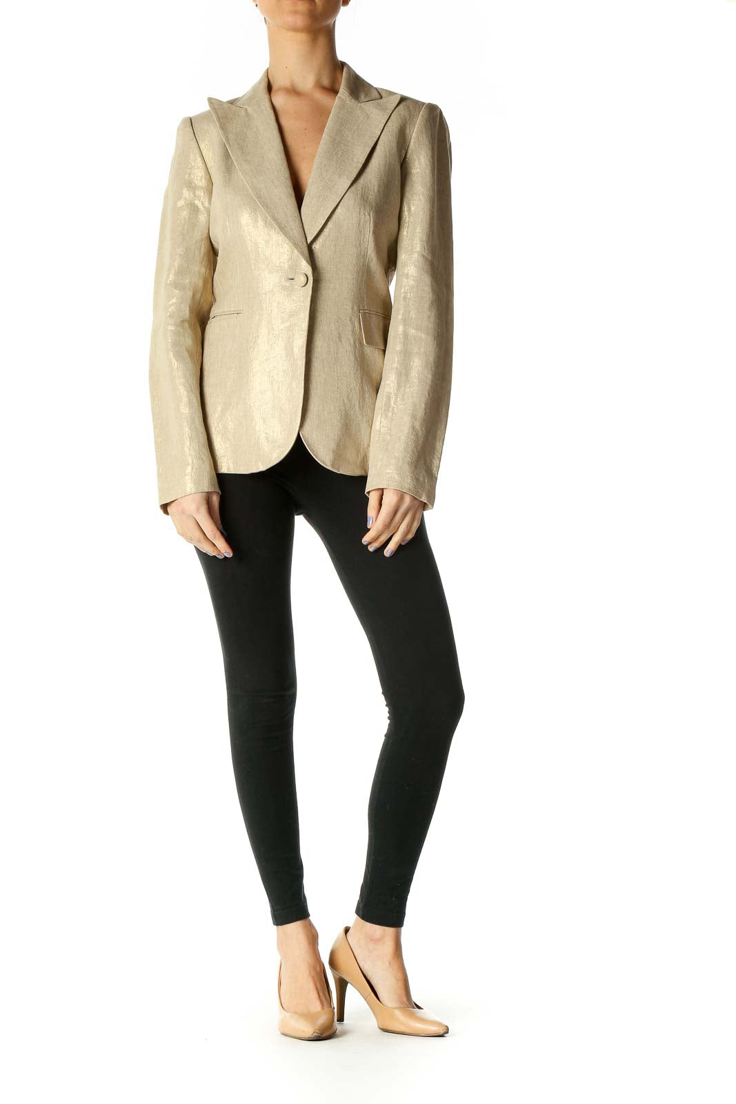 Beige Blazer