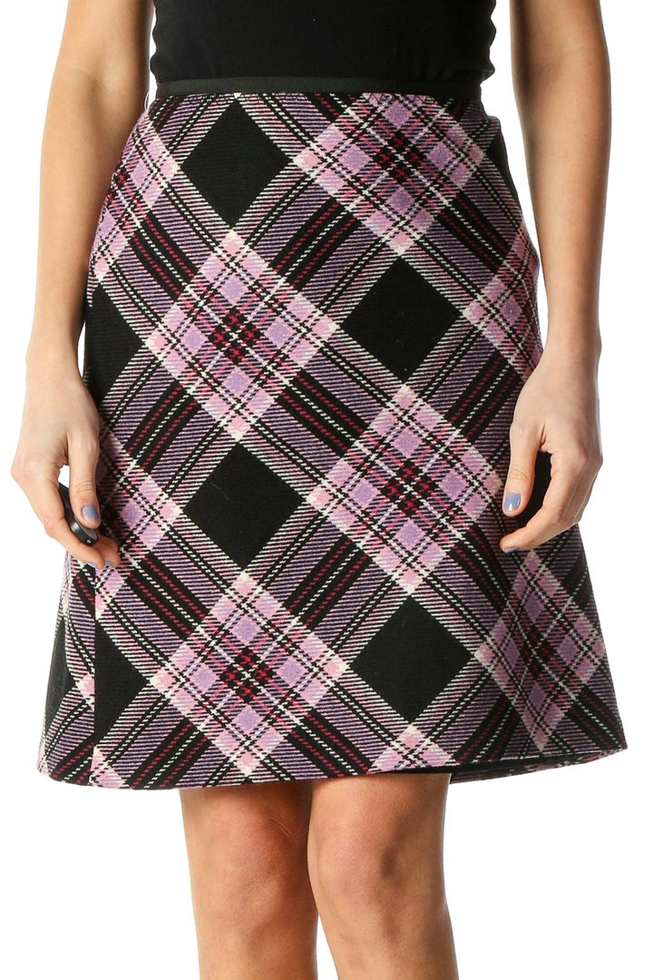 Black Brunch A-Line Skirt