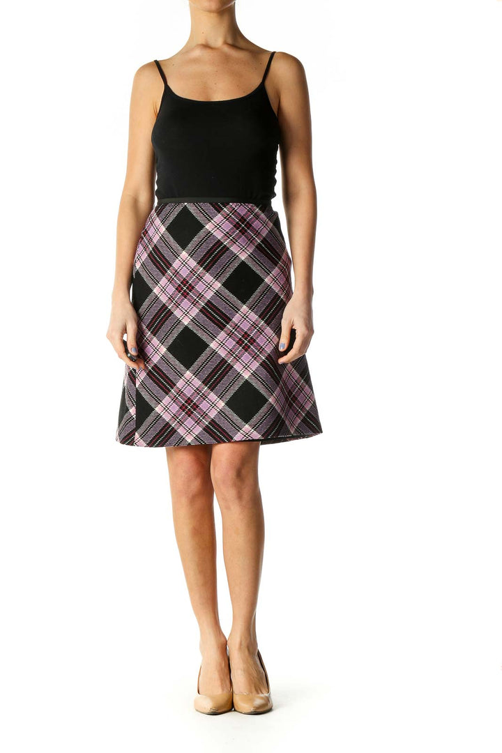 Black Brunch A-Line Skirt