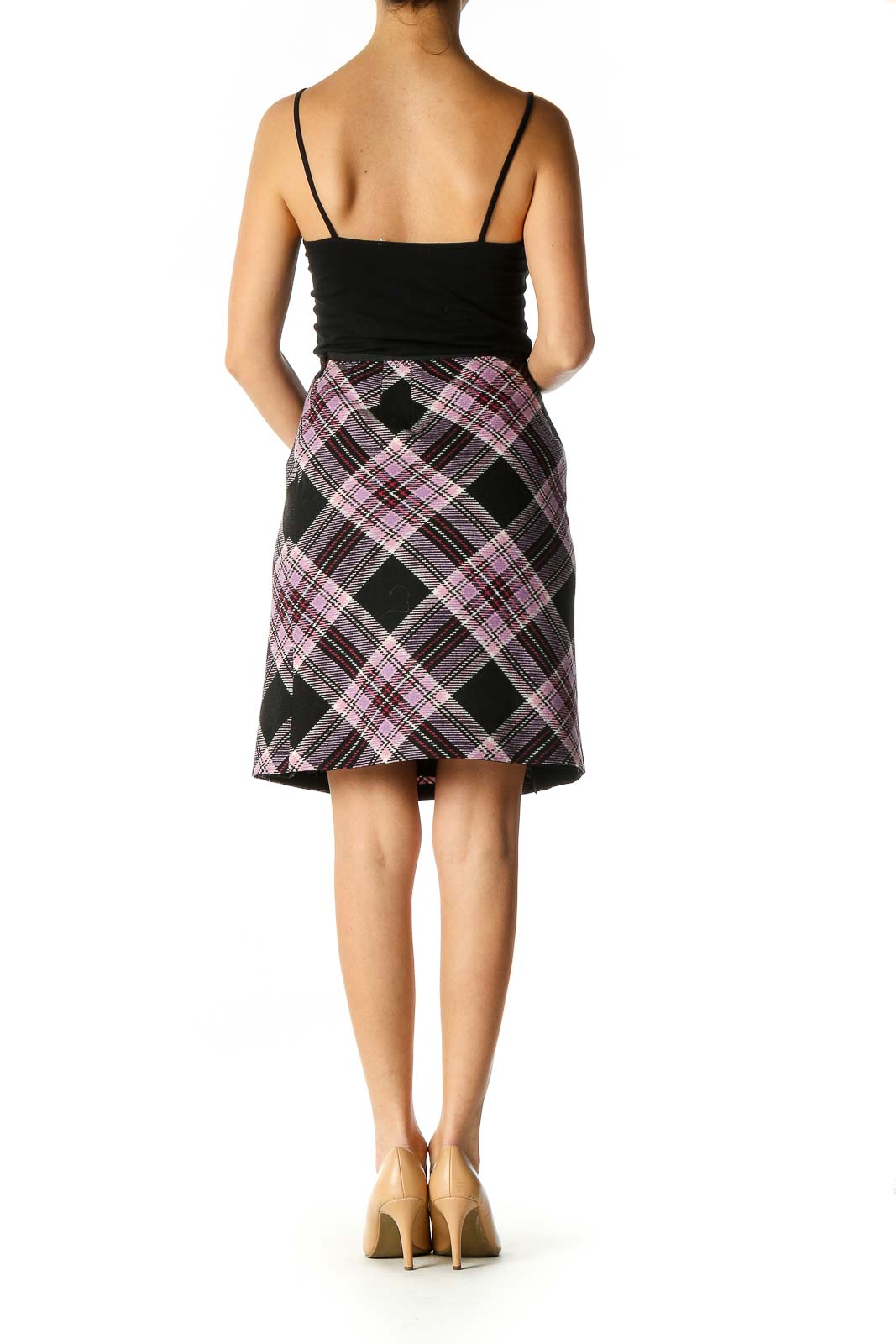 Black Brunch A-Line Skirt