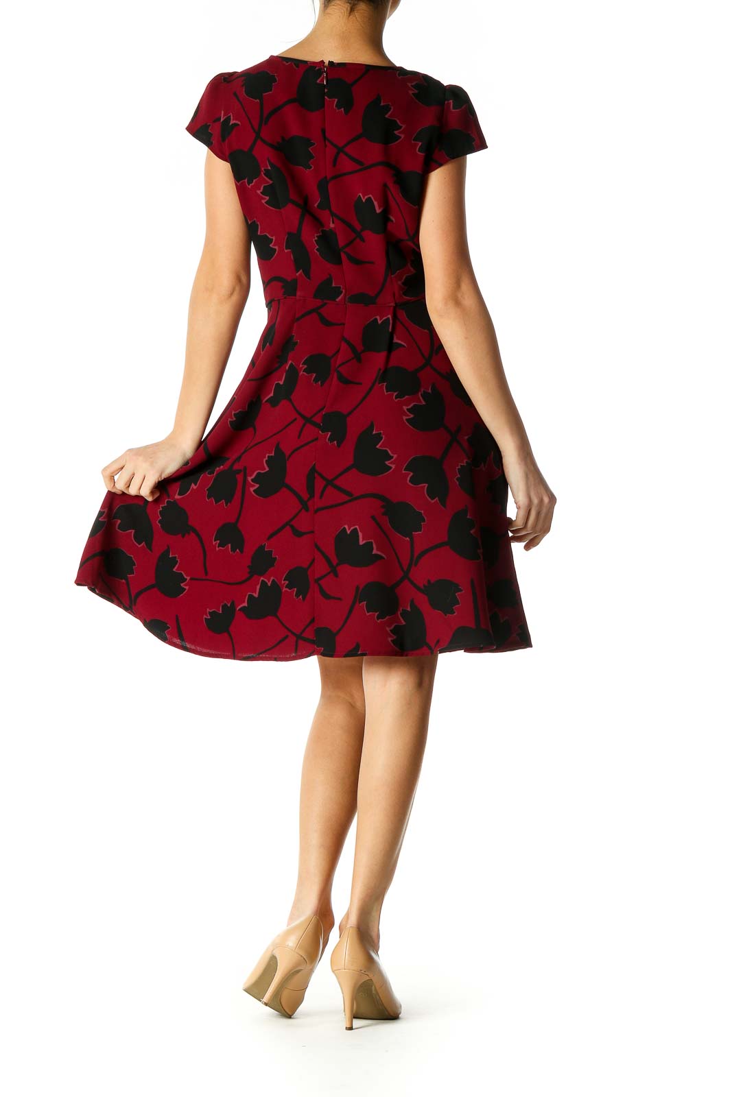 Red A-Line Dress