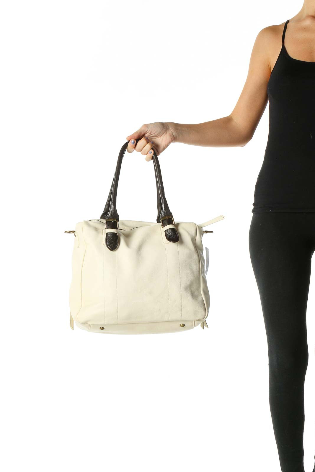 Beige Shoulder Bag