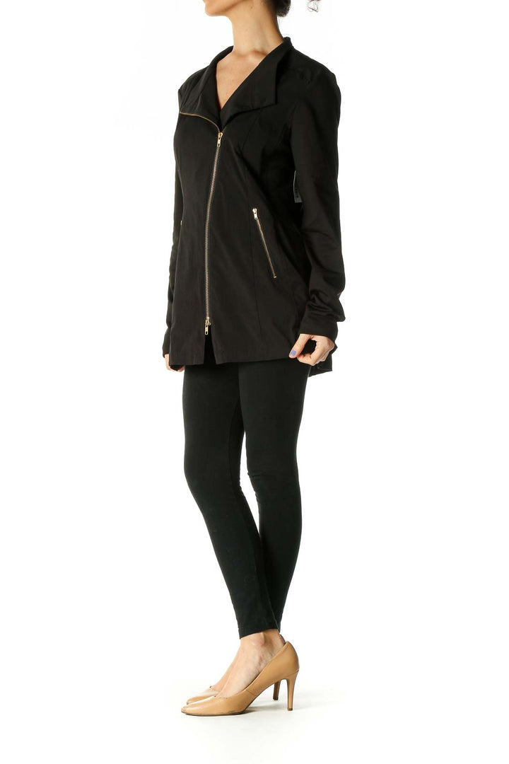 Black Bomber Jacket