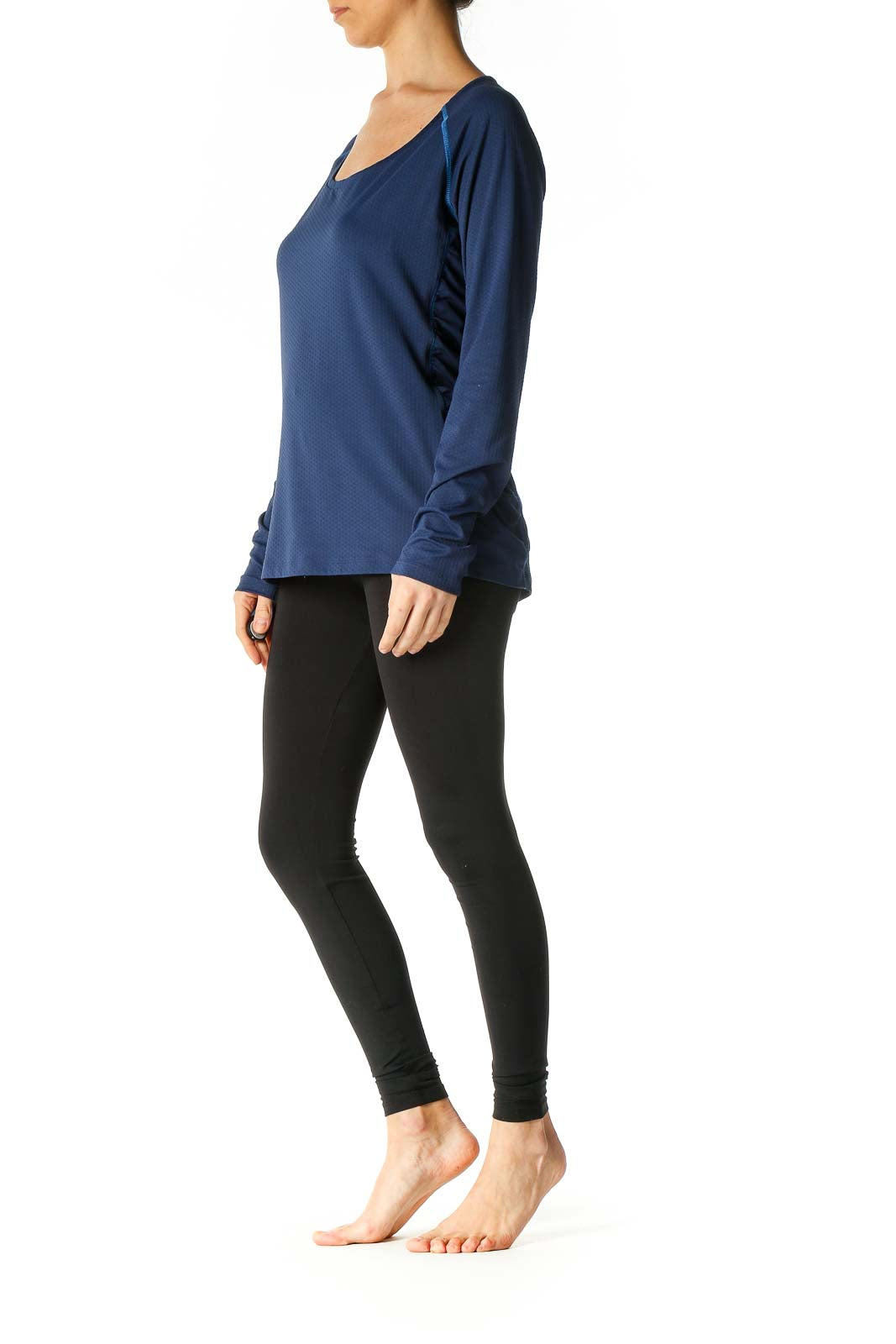 Blue Activewear Top