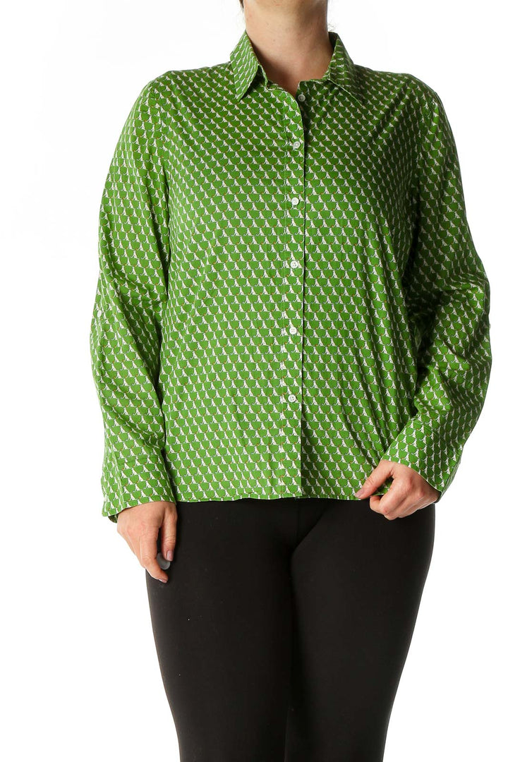 Green Semiformal Shirt