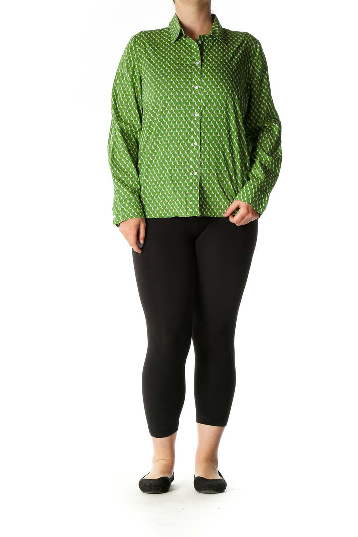 Green Semiformal Shirt