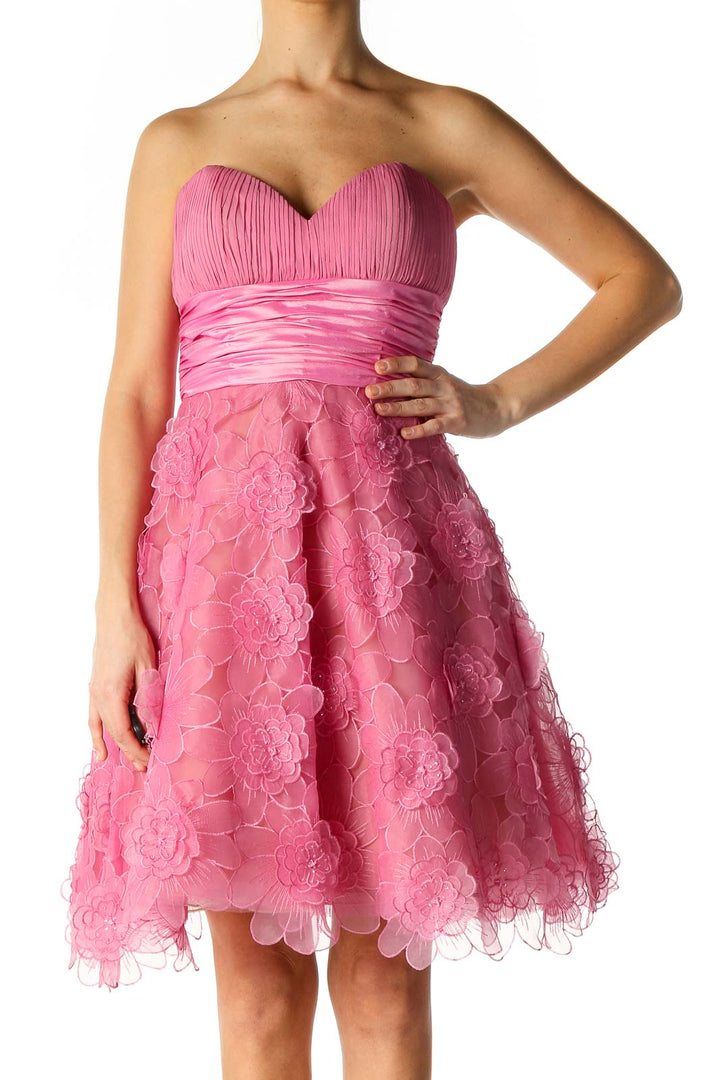 Pink Day A-Line Dress