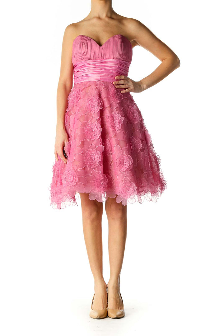 Pink Day A-Line Dress