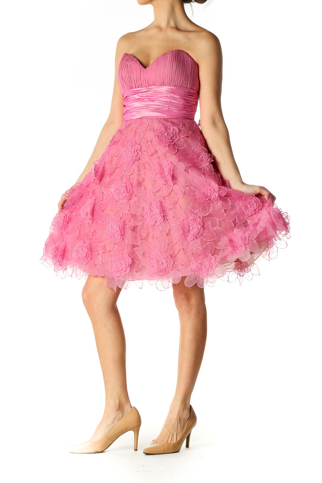 Pink Day A-Line Dress