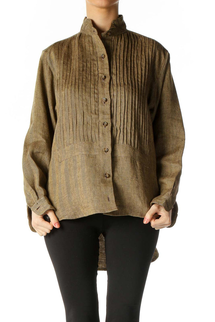 Brown Texture Shirt