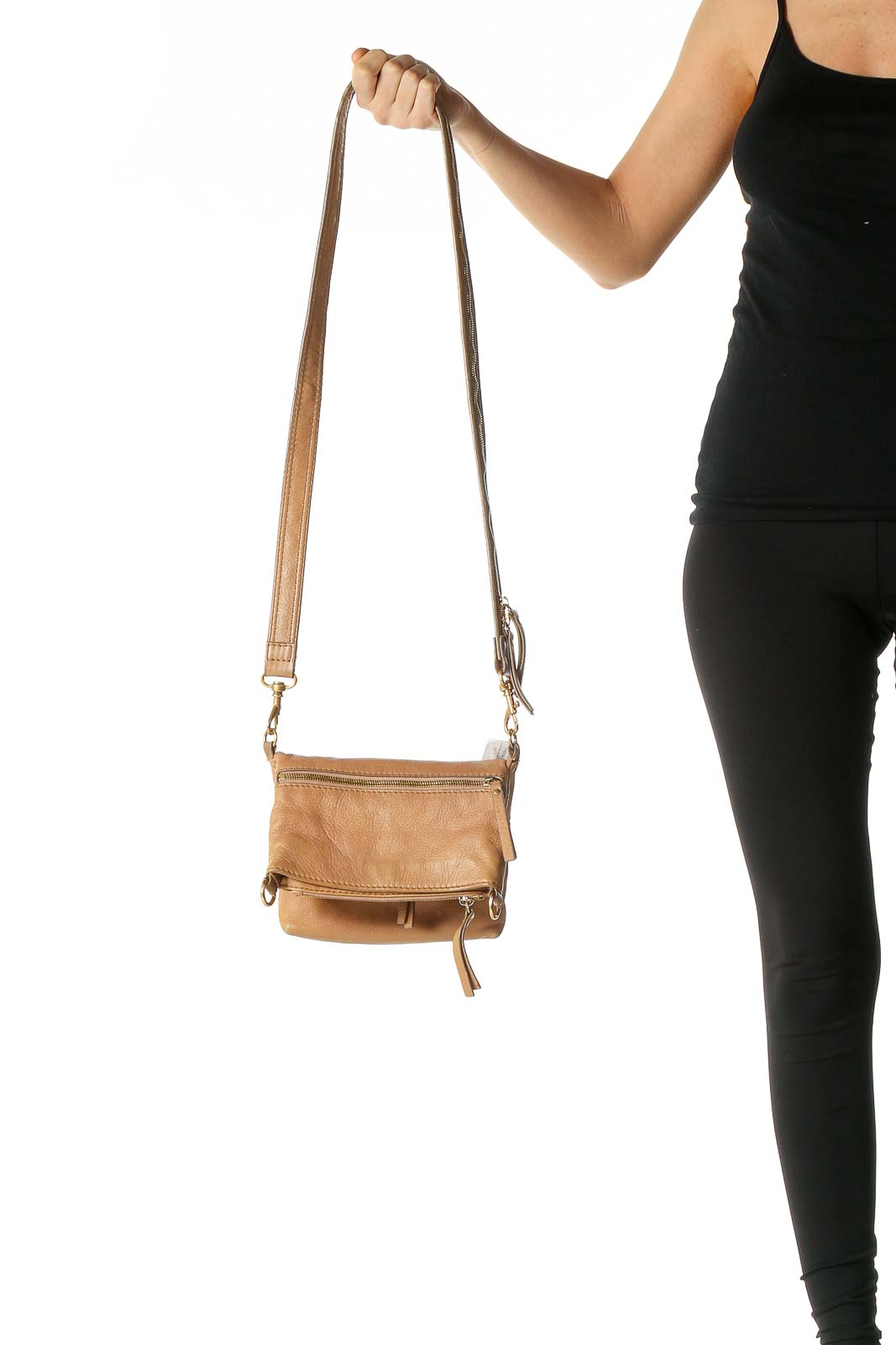 Beige Crossbody Bag