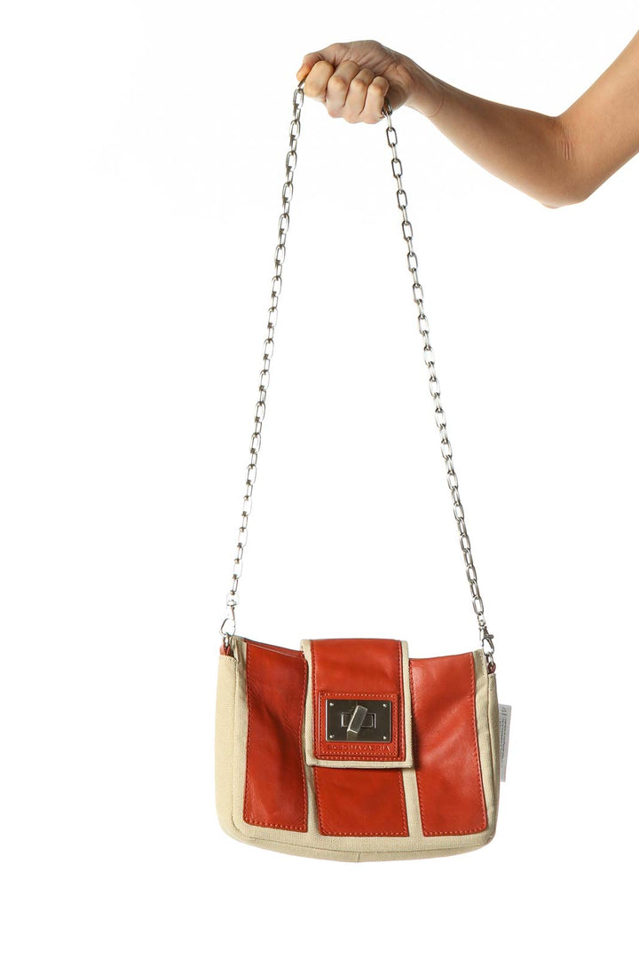 Orange Crossbody Bag