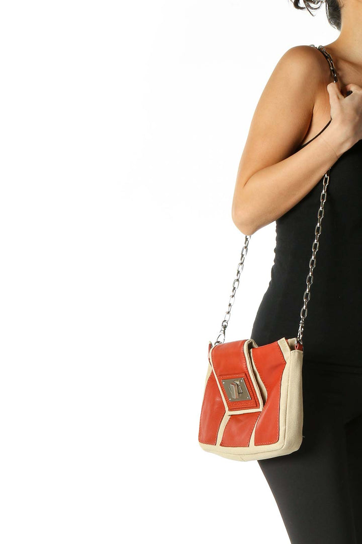 Orange Crossbody Bag