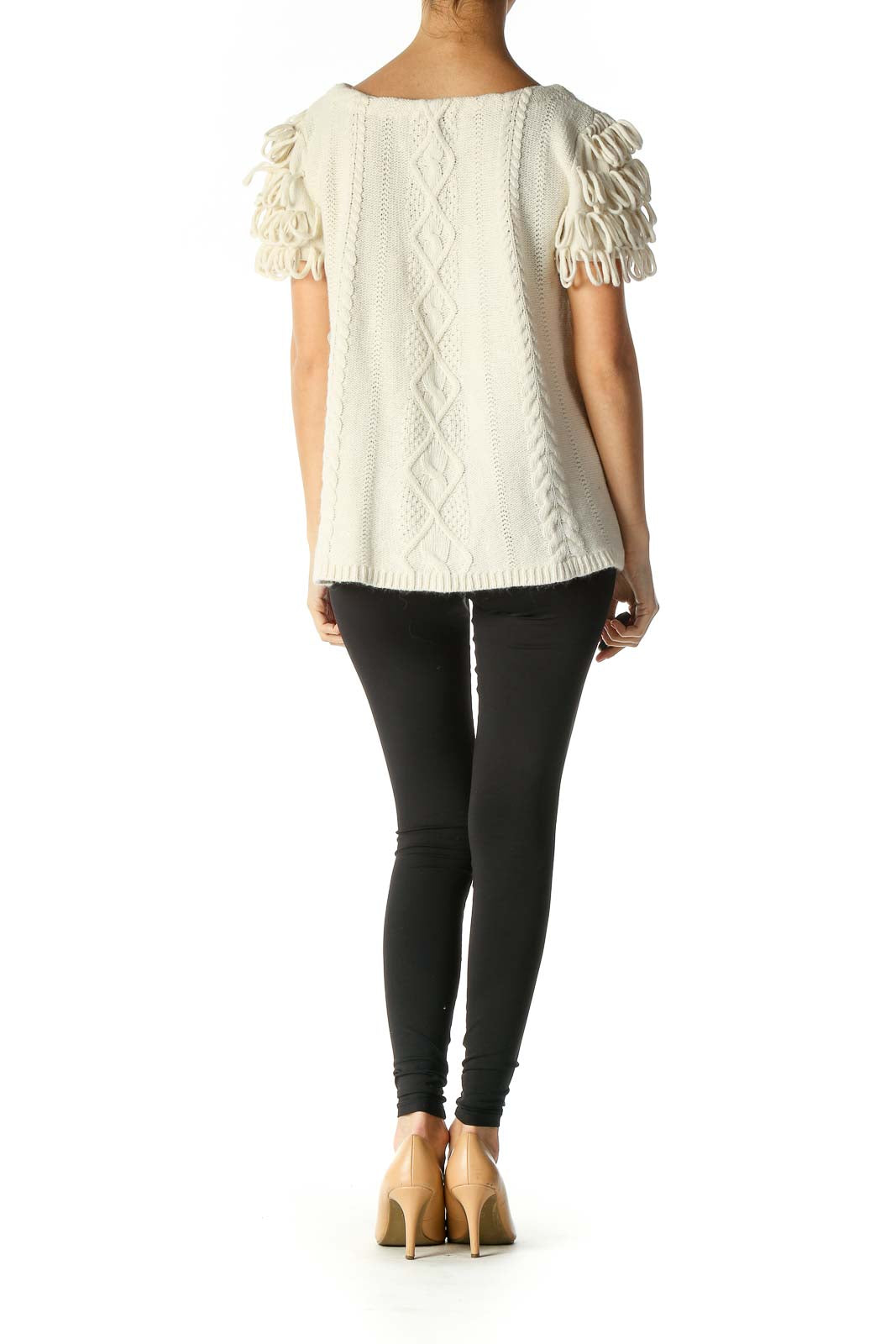 Beige Lace Blouse