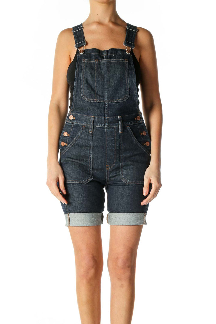 Blue Denim Overalls