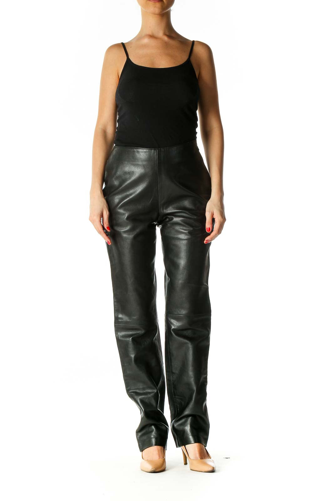 Black Leather Pants