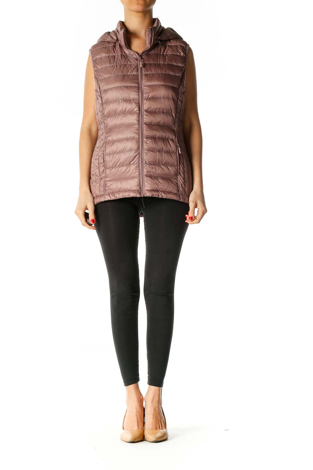 Pink Quilted Vest