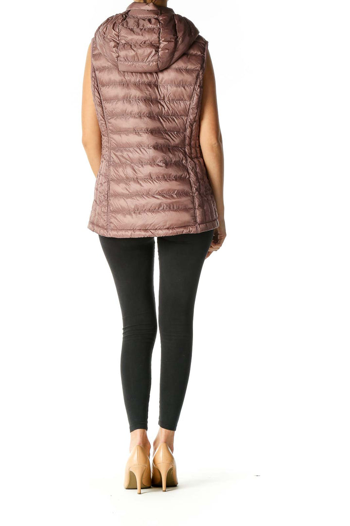 Pink Quilted Vest