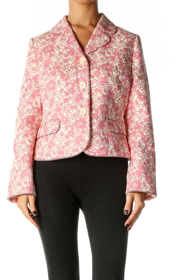 Pink Quilted Jacket