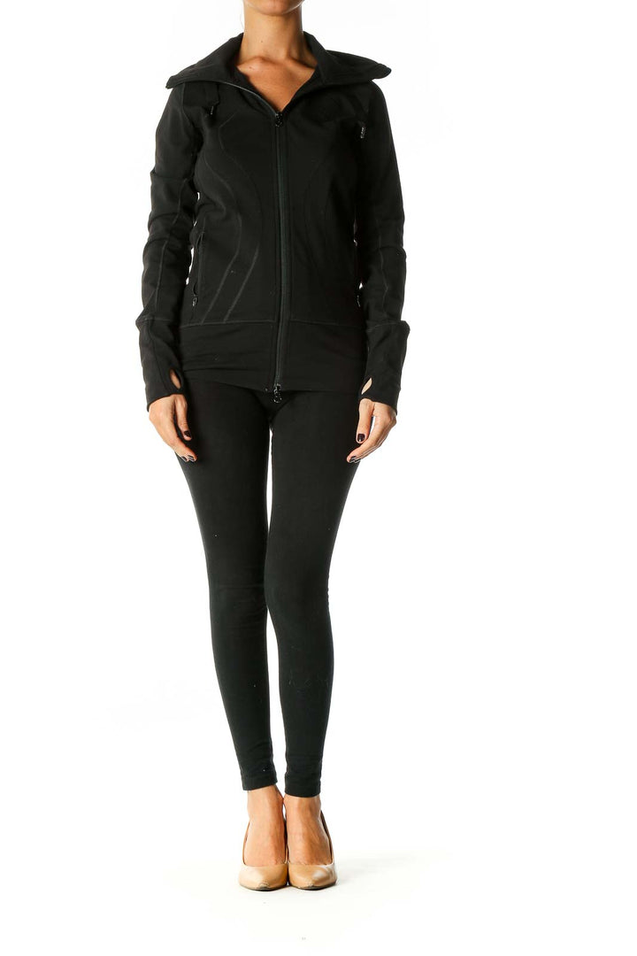 Black Activewear Jacket