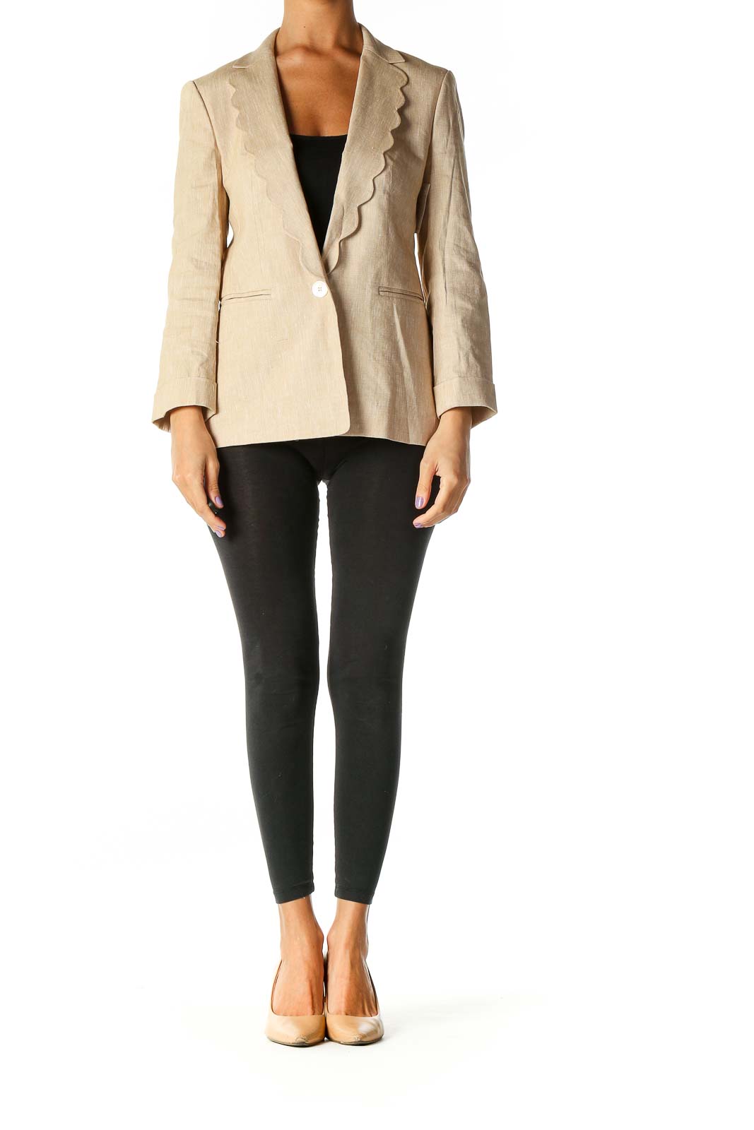 Beige Blazer