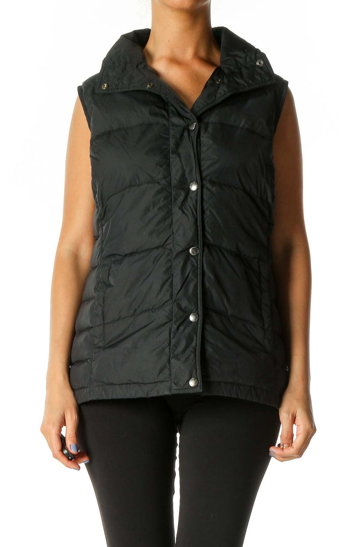 Black Puffer Vest