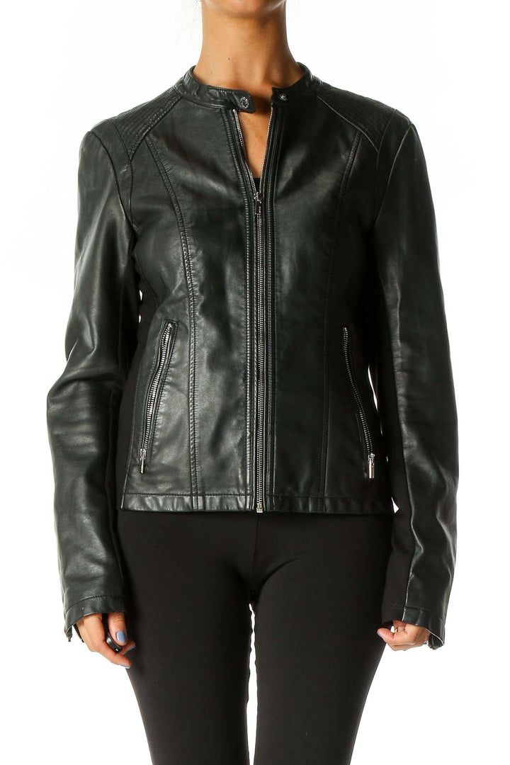 Black Motorcycle Jacket