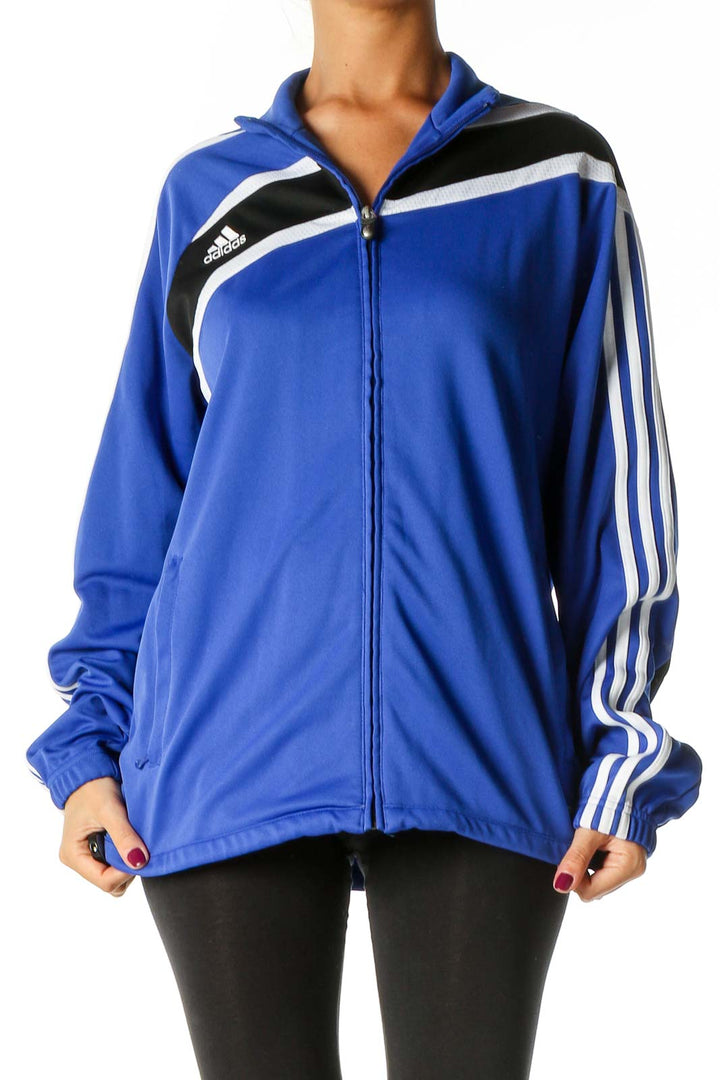 Blue Windbreaker Jacket