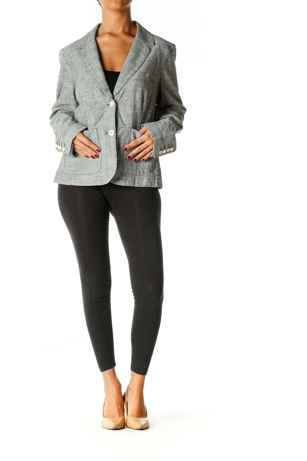 Gray Blazer