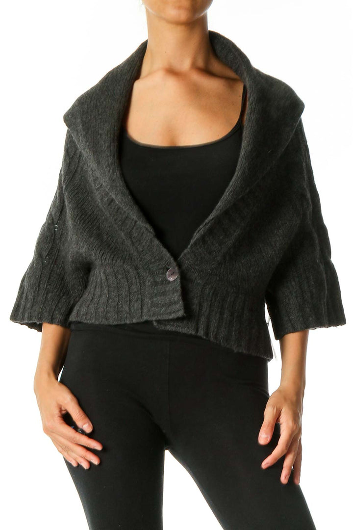 Gray Cardigan