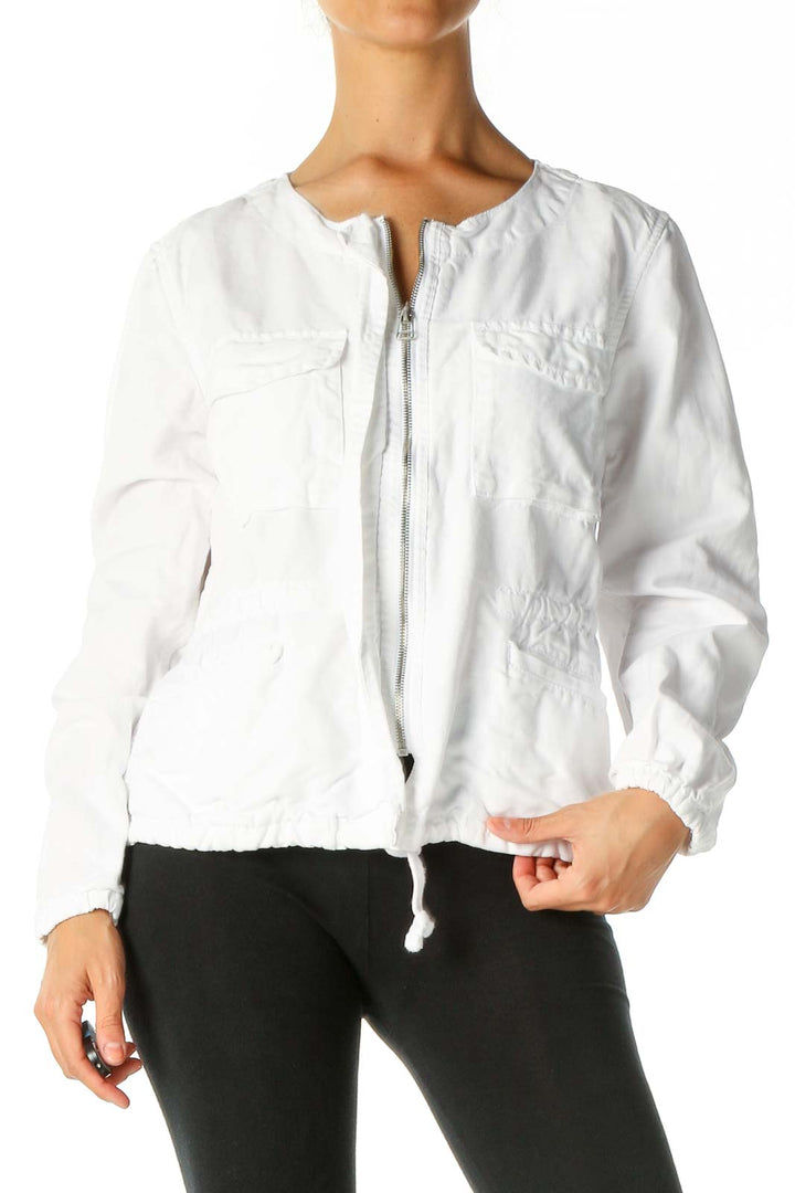 White Denim Jacket