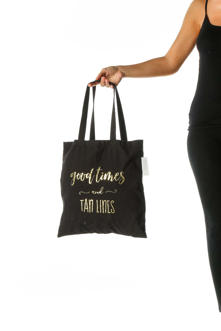 Black Tote Bag