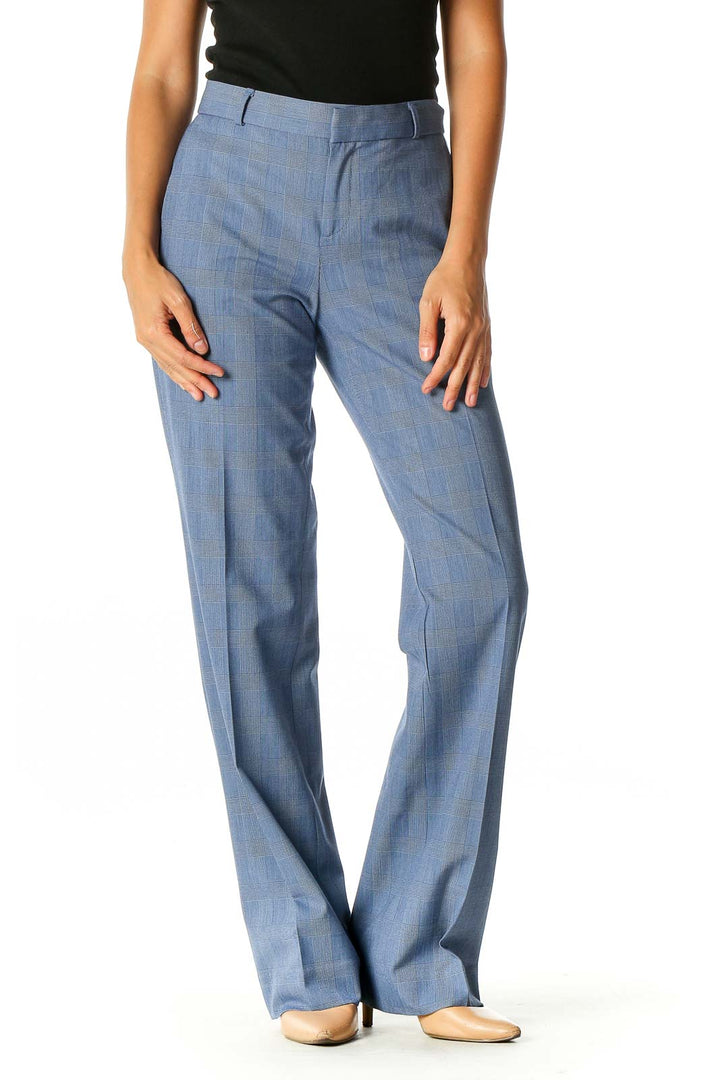 Blue Classic Trousers