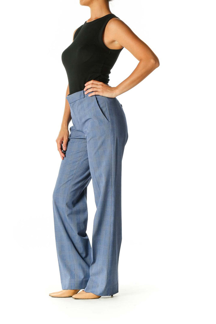 Blue Classic Trousers