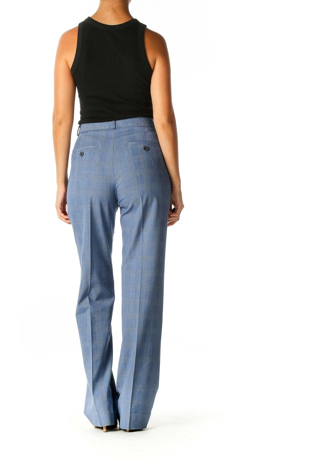 Blue Classic Trousers