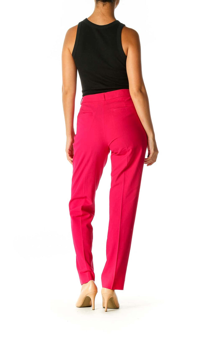 Pink Classic Trousers