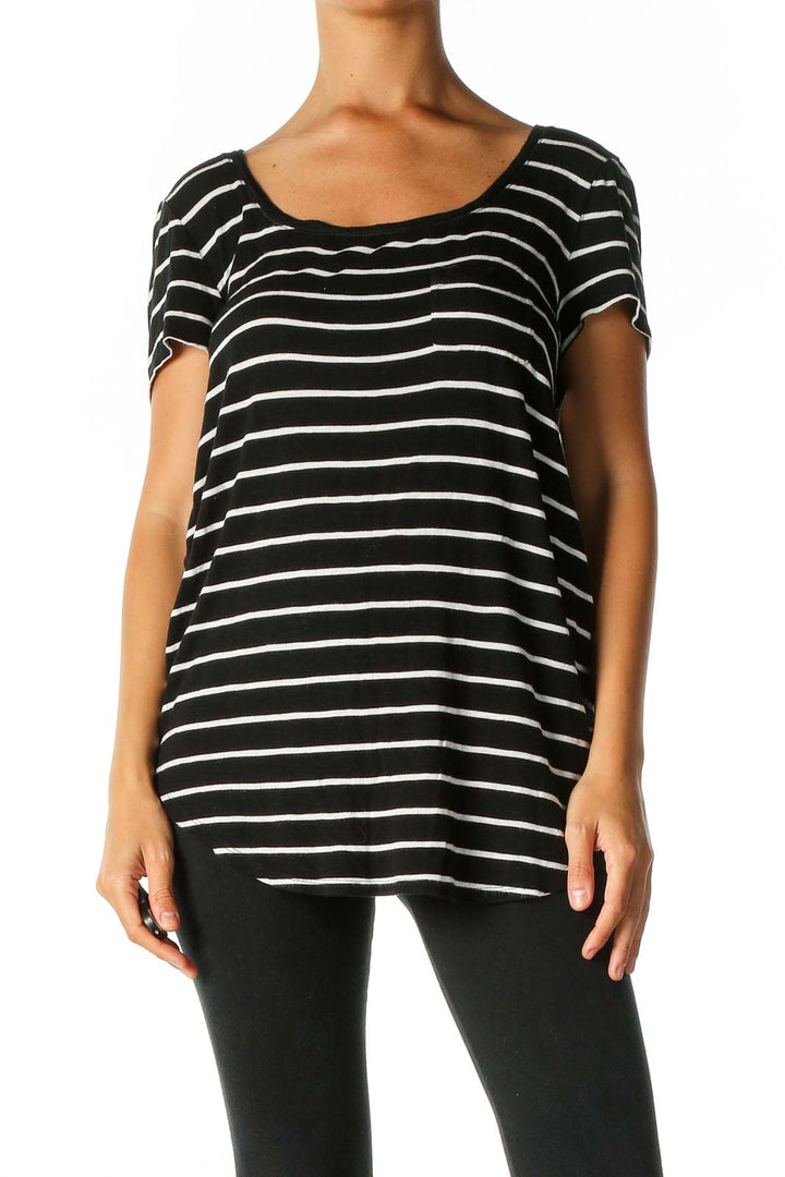 Black Striped T-Shirt