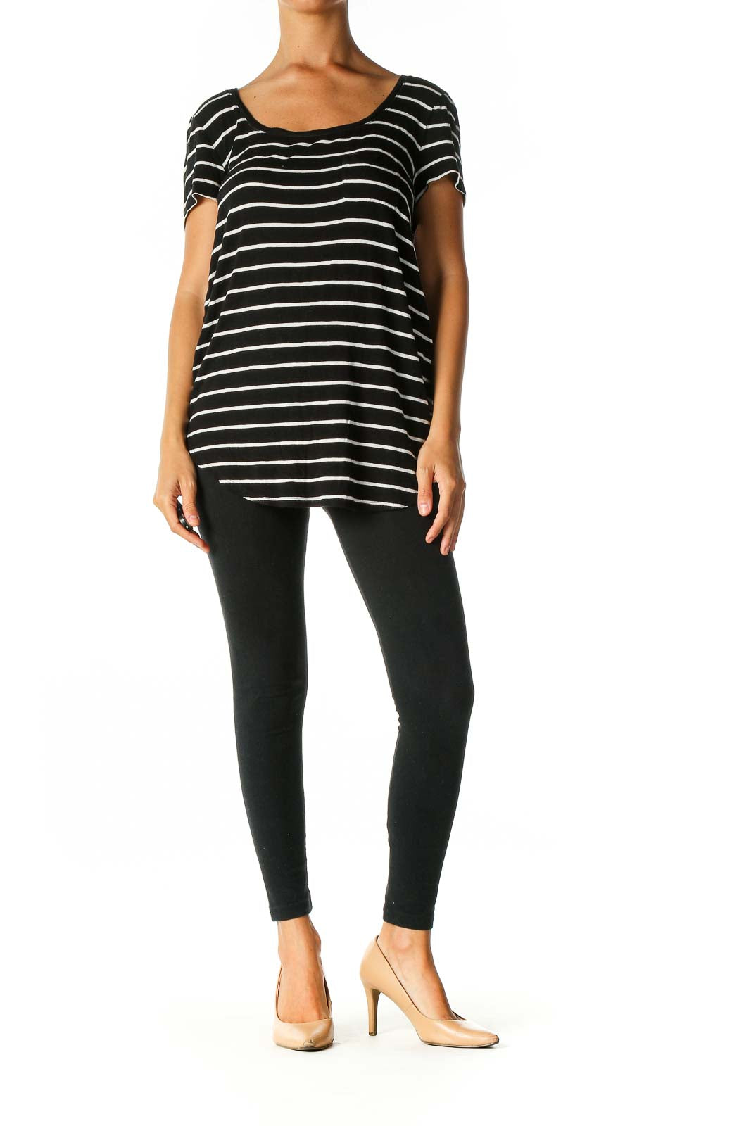 Black Striped T-Shirt