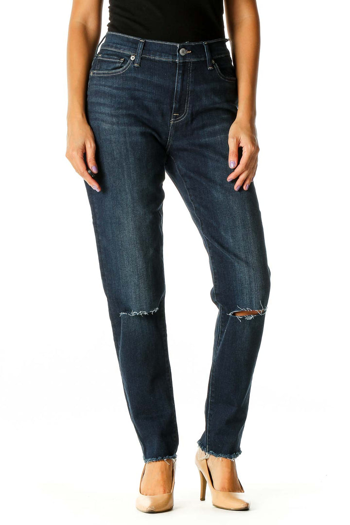 Black Casual Skinny Jeans