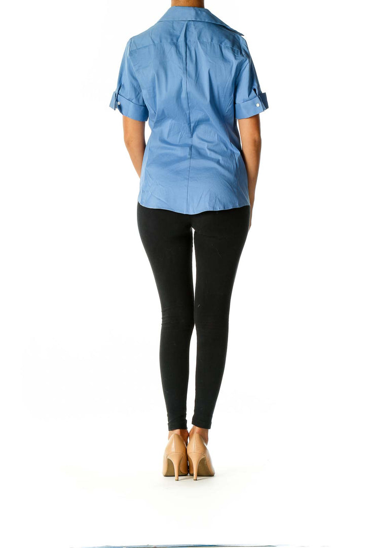 Blue Solid All Day Wear Shirt